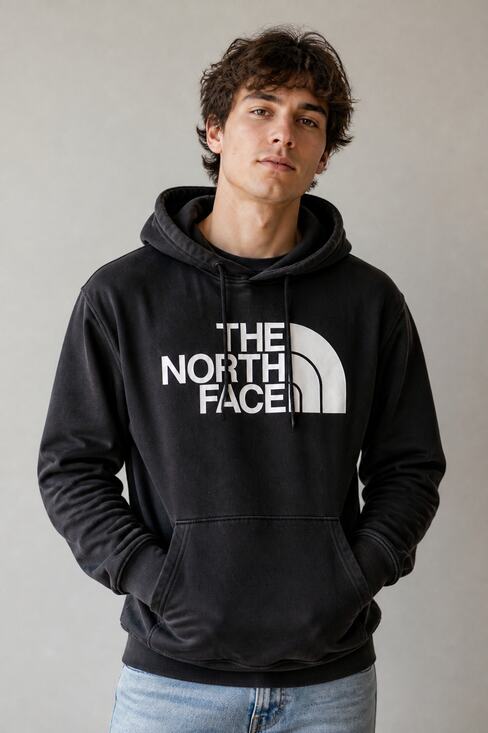 The North Face Other - The North Face Men's Black Logo Hoodie Large